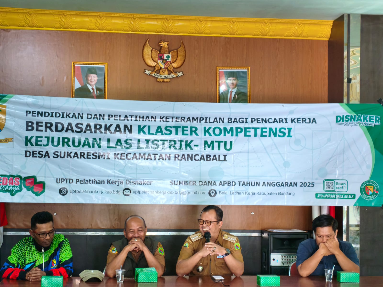 camat-rancabali-hadiri-kegiatan-pelatihan-keterampilan-las-listrik-di-desa-sukaresmi
